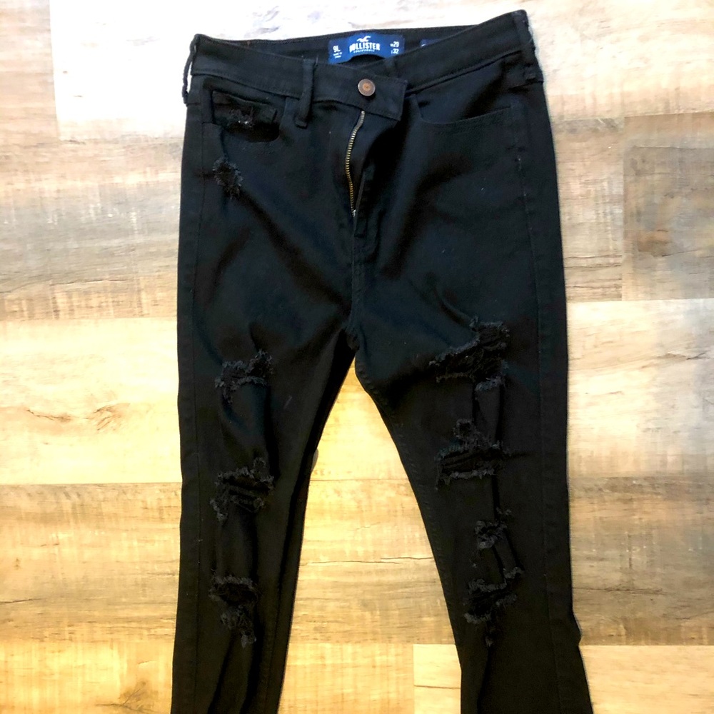 Super high rise stretchy jeans